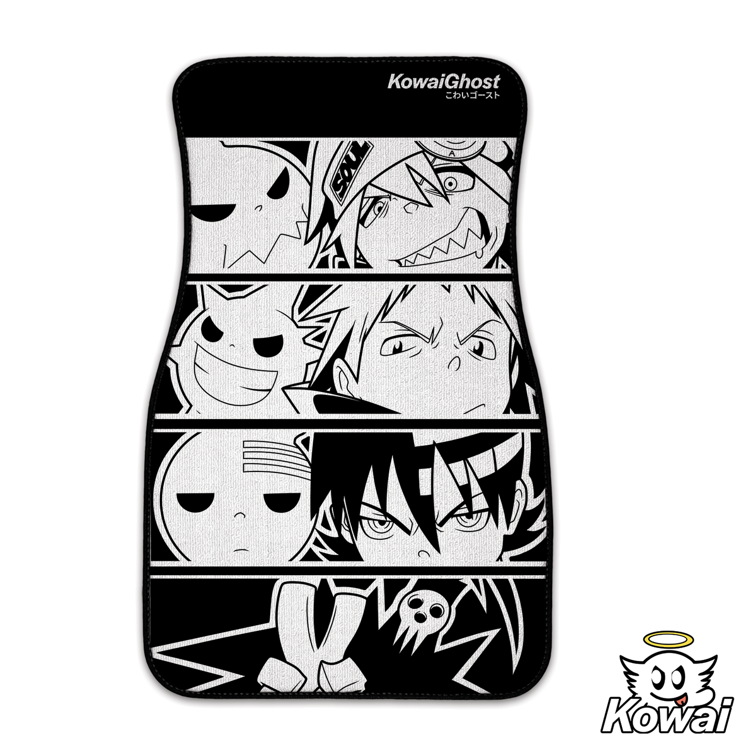 CM - Black n' White Car Mat (PRE-ORDER)