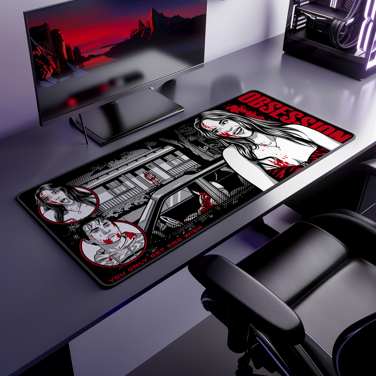 OB - Horror XL Desk Mat (PRE-ORDER)