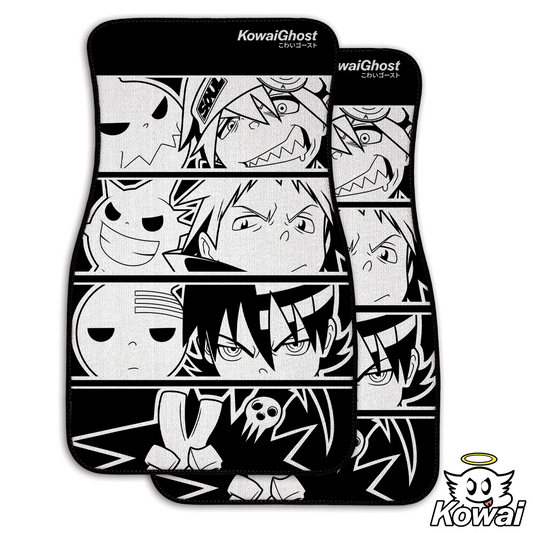 CM - Black n' White Car Mat (PRE-ORDER)